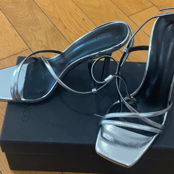 Tony Bianco Franci Sandal Silver Foil, Size: 7 - Picture 13 of 14